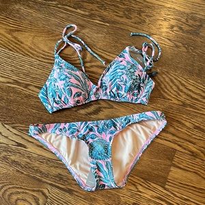 J. Crew x Abigail Borg Bikini (small top, xs bottom)